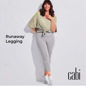 Cabi Runaway Legging 6054 Grey Sz S